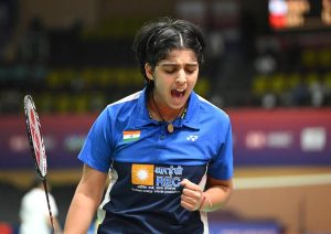 Tanvi Sharma Tantang Mantan Juara Dunia Nozomi Okuhara