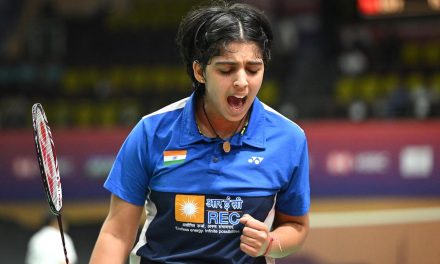 Tanvi Sharma Tantang Mantan Juara Dunia Nozomi Okuhara