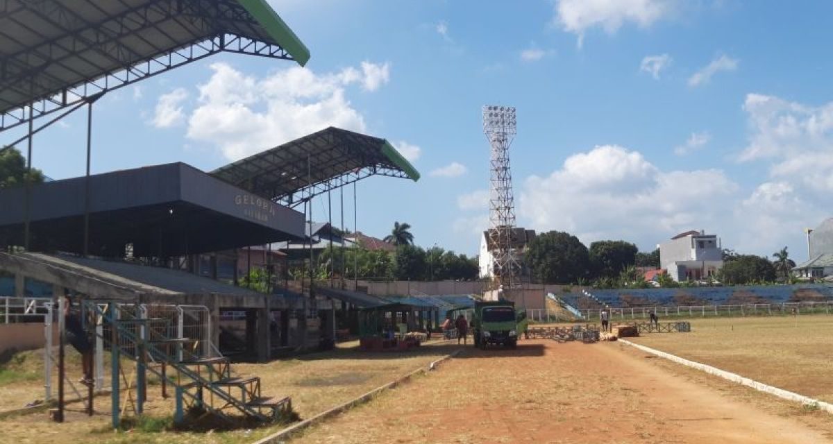 Renovasi Gelora Kieraha Ternate Selesai Untuk Standar Nasional