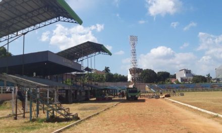 Renovasi Gelora Kieraha Ternate Selesai Untuk Standar Nasional