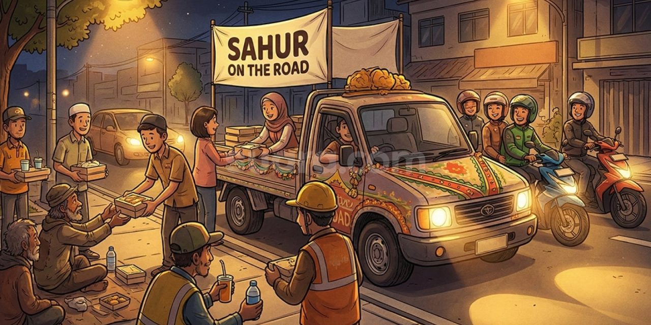Viral Tradisi Sahur On The Road Berubah Konsep Jadi Aksi Sosial