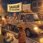 Viral Tradisi Sahur On The Road Berubah Konsep Jadi Aksi Sosial