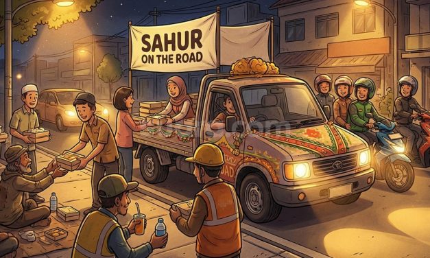 Viral Tradisi Sahur On The Road Berubah Konsep Jadi Aksi Sosial