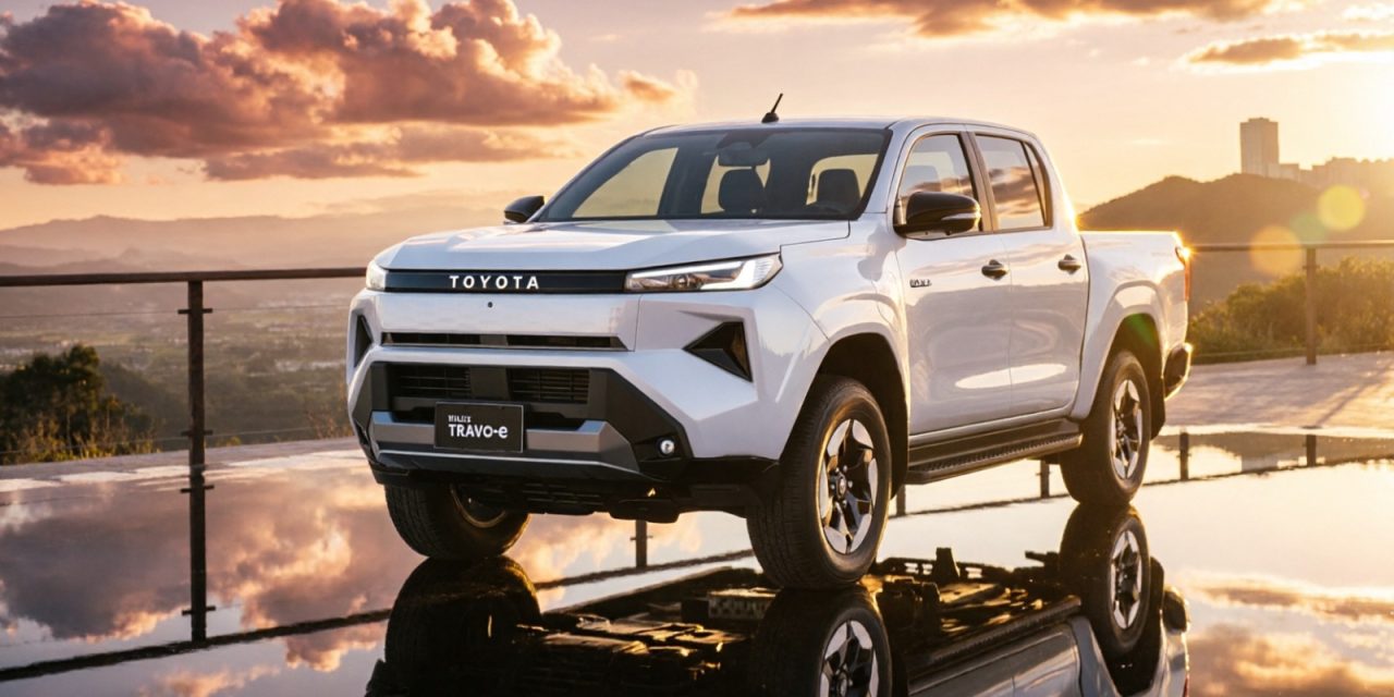 Toyota Hilux Travo-e Pikap Listrik Di Bangkok Motor Show 2026