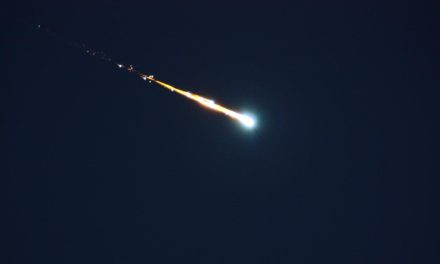 Rekaman Meteor Jatuh Di Langit Eropa Tengah Yang Bikin Heboh