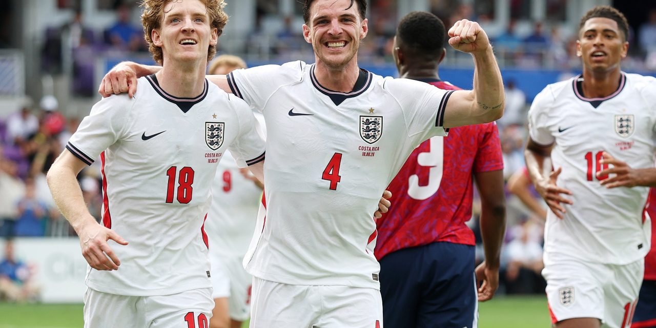 Inggris Gilas Kosta Rika 3-0, Pemain Barcelona Tampil Memukau!