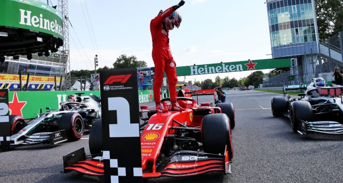 Charles Leclerc Segel Pole Position Dramatis Untuk Ferrari