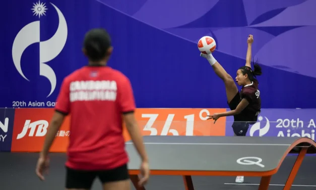 Sumaya Sabet Medali Perak Pertama Teqball Putri Bagi Indonesia