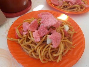 Keunikan Mie Caluk Khas Sigli Yang Disiram Bumbu Kacang Pekat