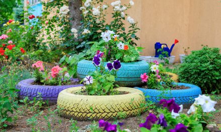 Tren Upcycling Ban Bekas Sulap Limbah Jadi Pot Dan Sofa Estetik