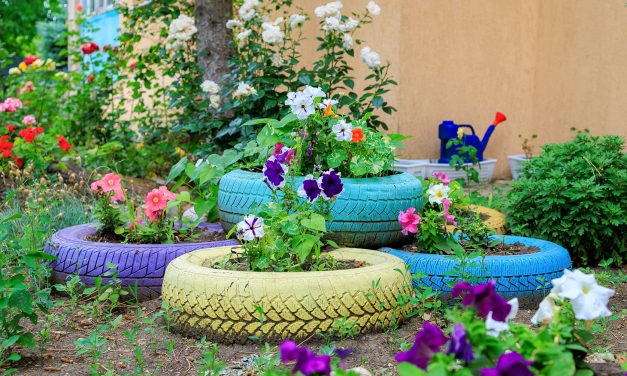 Tren Upcycling Ban Bekas Sulap Limbah Jadi Pot Dan Sofa Estetik
