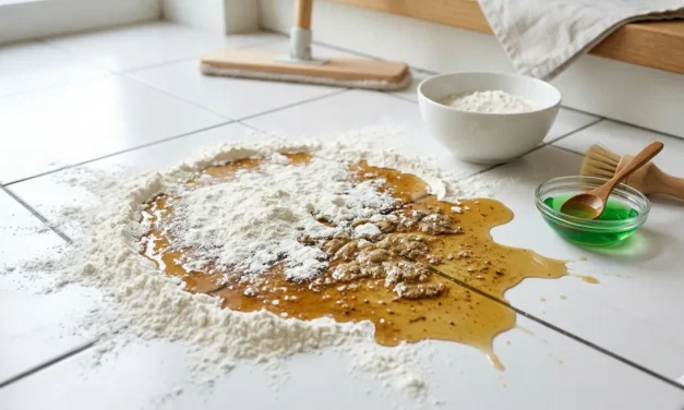 Lantai Dapur Bebas Minyak: Rahasia Tepung Terigu Wajib Di Coba!