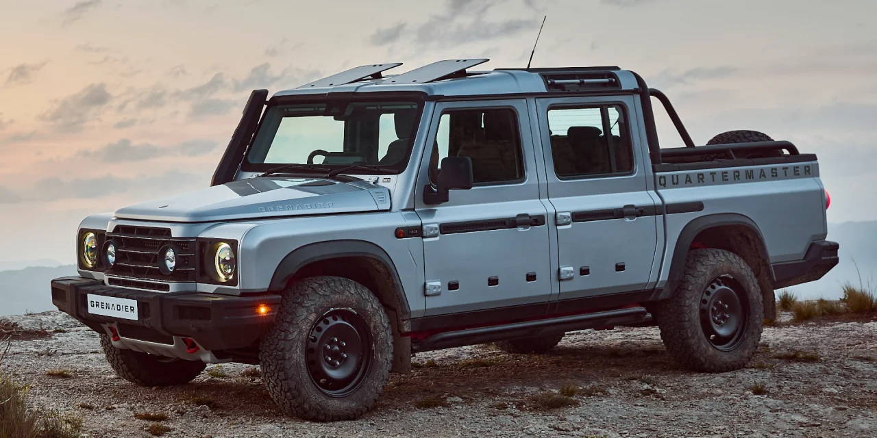 Ineos Grenadier Quartermaster Usung Sasis Baja Dan Axle Carraro